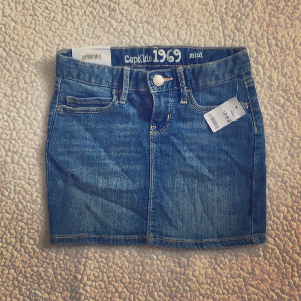 Jean Mini Skirt